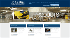 Desktop Screenshot of centralpkg.com