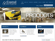 Tablet Screenshot of centralpkg.com